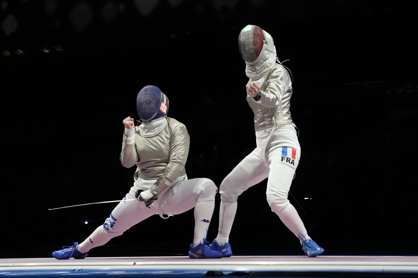 APTOPIX Tokyo Olympics Fencing